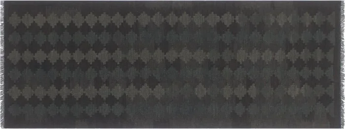 Boho Chic Turkish Kilim Ezra Hand-Woven Wool Runner – 2’9” x 7’9”