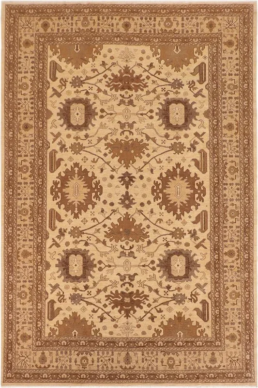 Boho Chic Ziegler Casey Beige/Tan Wool Rug – 10’2” x 13’6”