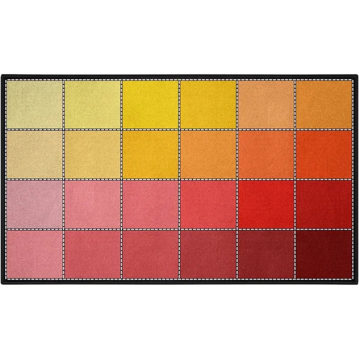 Boho Style Grid Classroom Rug By Booooom Jackson