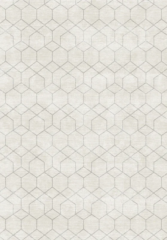 Bria Modern Hexagonal Design Rug