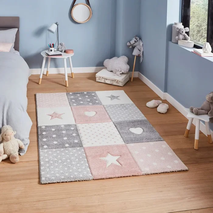 Brooklyn Kids Brooklyn Kids 20339 Pink Rug