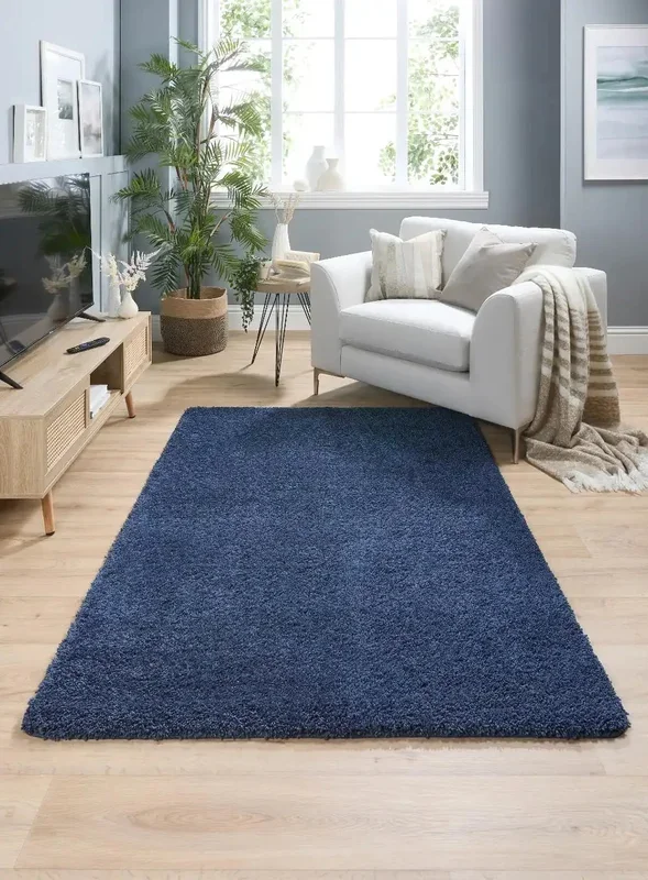 Buddy Washable Midnight Blue Rug