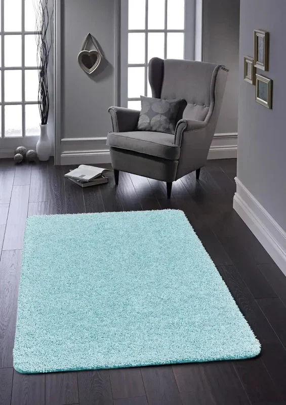 Buddy Washable Soft Blue Rug