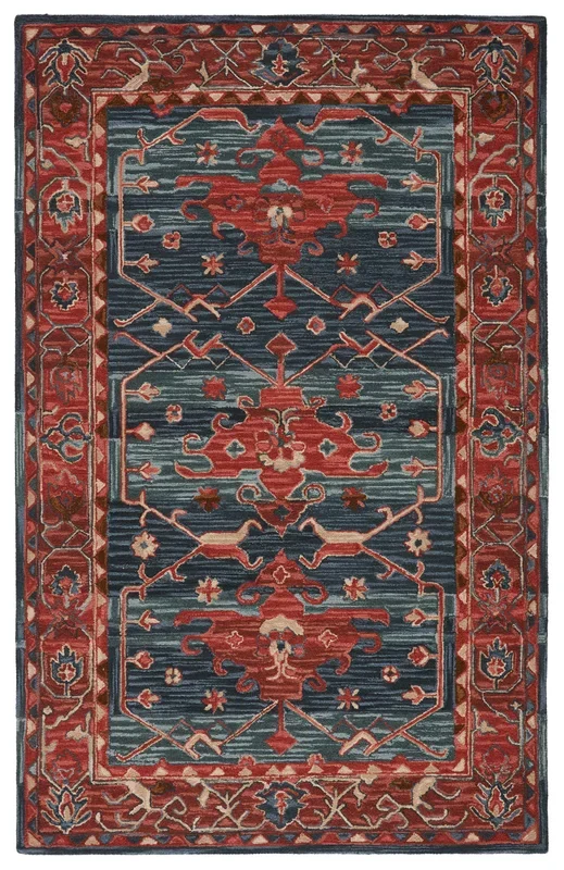 Cardamom Cinnabar Handmade Wool Indoor Area Rug From Vibe by Jaipur Living