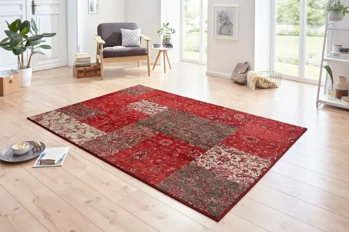 Celebration Kirie Red Brown 103464 Rug