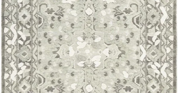 Chandra DAPHNE DAP-52200 7 ft. 9 in. X 10 ft. 6 in. Rect. Rug – Green, Grey, White