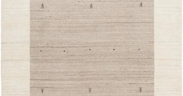 Chandra ELANTRA ELA-51705 7 ft. 9 in. X 10 ft. 6 in. Rect. Rug – Cream, Brown