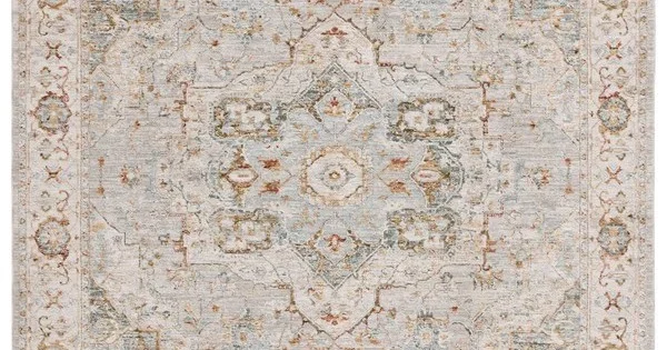Chandra TANYA TAN-45913 7 ft. 9 in. X 10 ft. 6 in. Rect. Rug – Blue, White