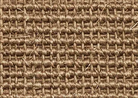 Chestnut Sisal Medium Rug with Oriental Brown Cotton binding