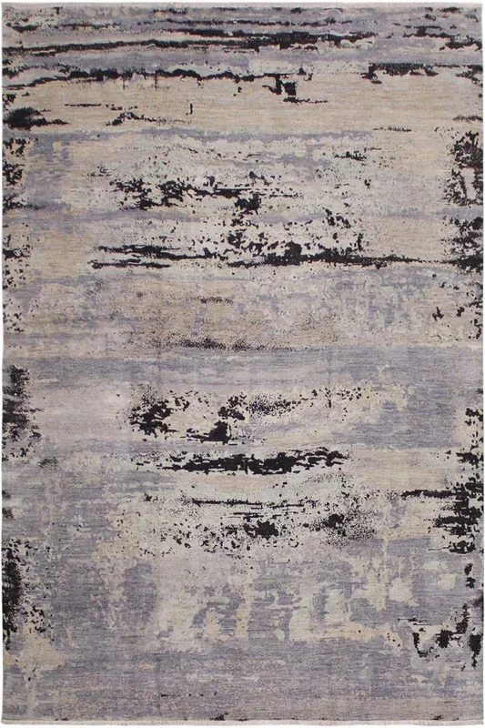 Chic Ziegler Charlene Gray/Tan Wool Rug – 10’10” x 15’2”