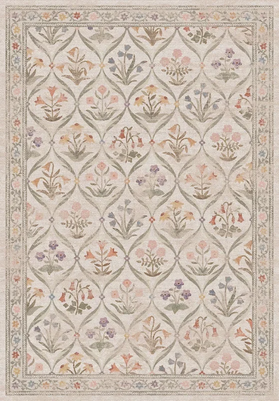 Claire Vintage Floral Rug