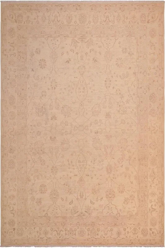 Classic Ziegler Elmer Beige/Light Brown Wool Rug – 8’0” x 10’3”
