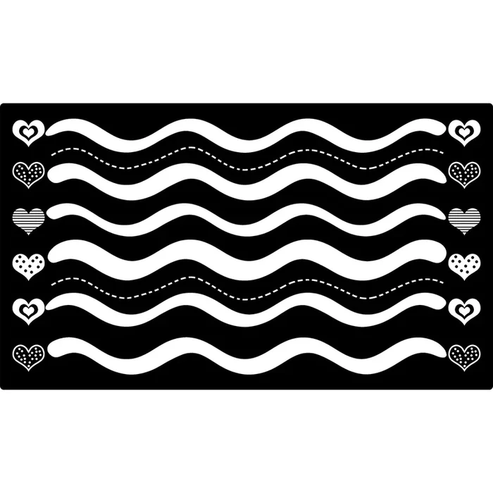 Classroom Rug Fade-Resistant black & white simplicity