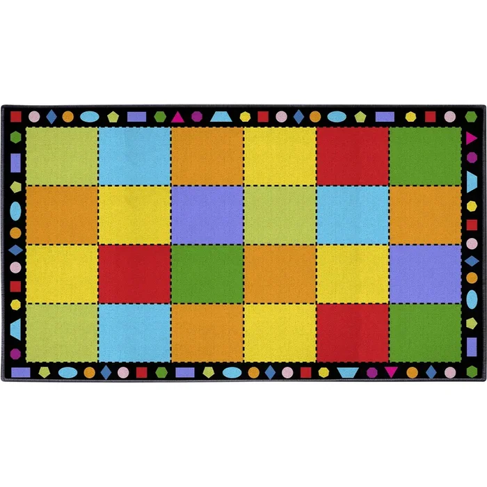 Classroom Rug Multicolor Seating By Booooom Jackson