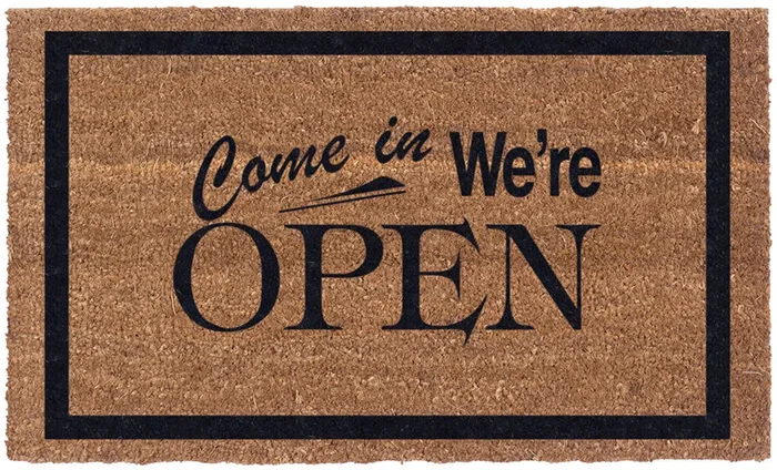 Come In We’re Open