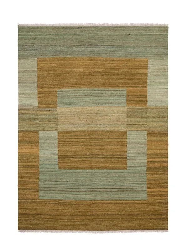 Contemporary kilim rug 7’10” x 5’9″ (art deco)