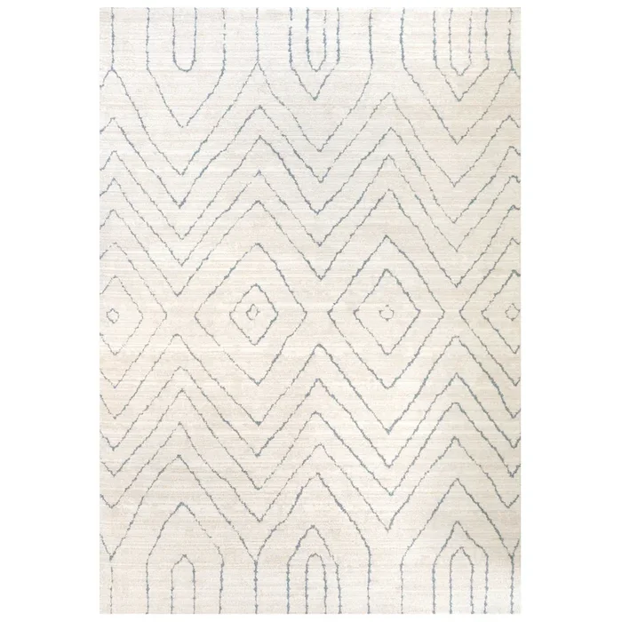 Cosy Soft Chevron Beige Moroccan Berber Bedroom Rug – Carlos