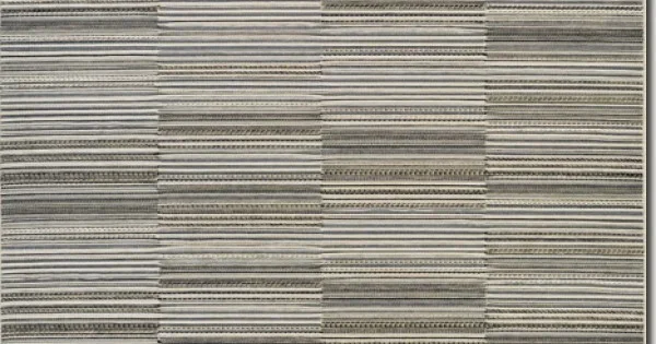 Couristan Cape Hyannis Black/Gold Area Rug 2 ft. X 3 ft. 7 Rectangle