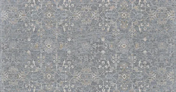Couristan Couture Dusty Grey /Beige 6791/3775 3 ft. 9 in. X 5 ft. 5 in. Rectangle Rug