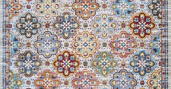 Couristan Gypsy Nameh Bone Area Rug 8 ft. X 10 ft. 9 in. Rectangle