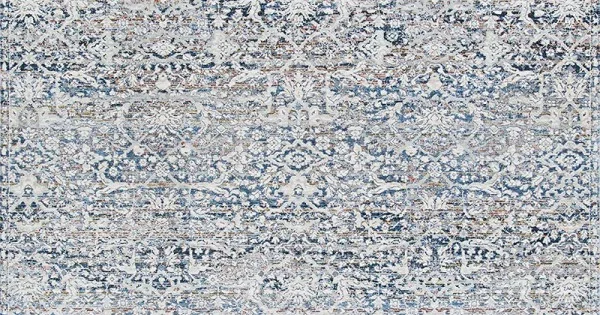 Couristan Luxor Multi/Antique Beige Ocean 8268/0120 2 ft. 7 in. X 12 ft. Rectangle Rug