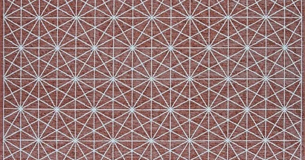 Couristan Timber Namur Rust Area Rug 5 ft. 1 in. X 7 ft. 6 in. Rectangle