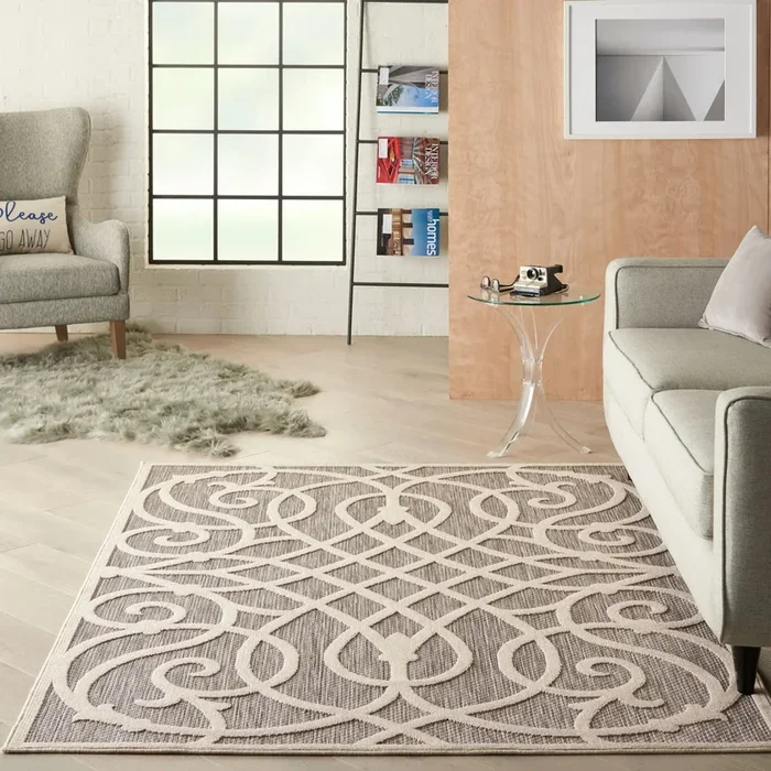 Cozumel (Outdoor) CZM04 Grey Rug