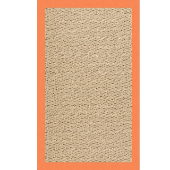 Creative Concepts-Cane Wicker Canvas Tangerine