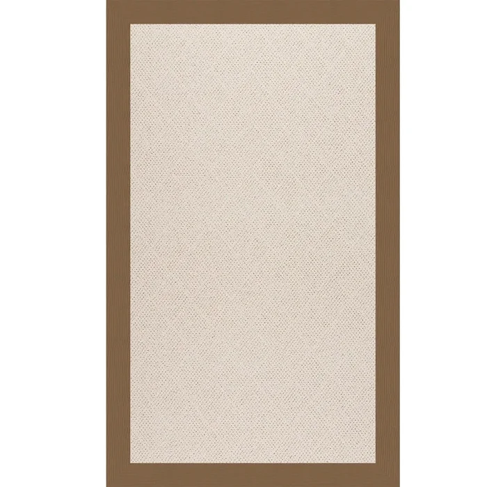 Creative Concepts-White Wicker Canvas Cocoa