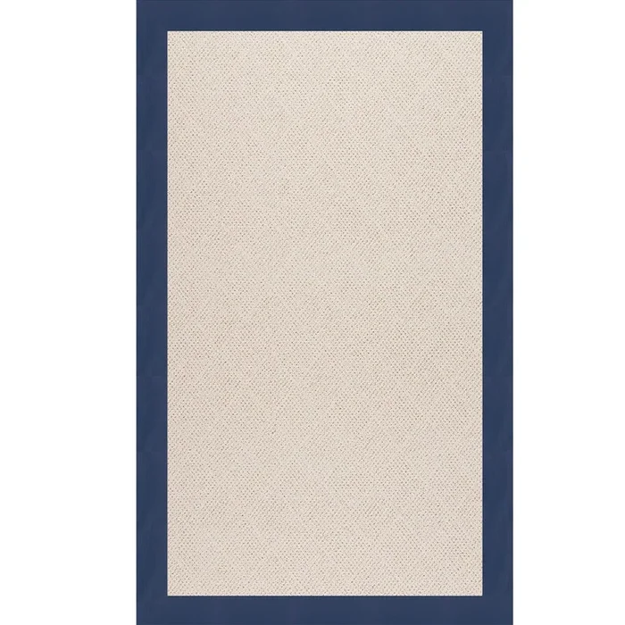 Creative Concepts-White Wicker Canvas Navy