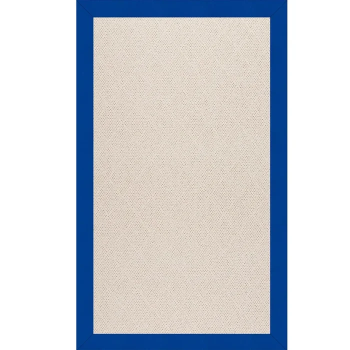 Creative Concepts-White Wicker Canvas Pacific Blue