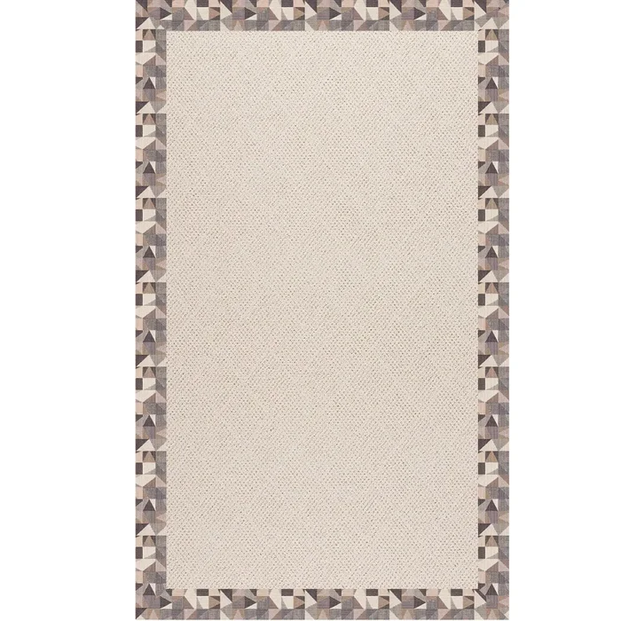 Creative Concepts-White Wicker Geo Bronze