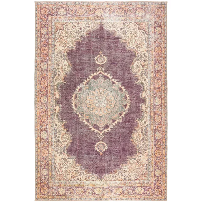 Dalyn Rugs Kars KA9 Eggplant Traditional Power Woven
