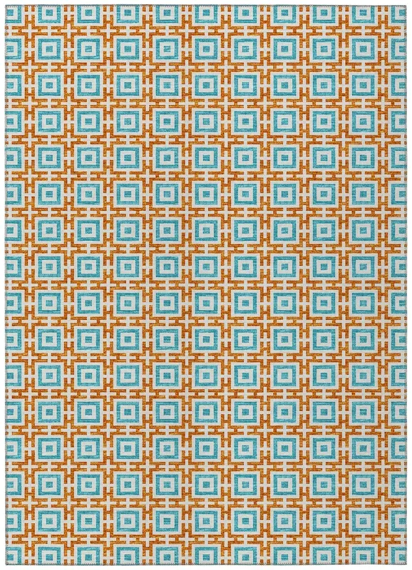 Dalyn Rugs Marlo MO1 Orange Coastal Machine Made Rug