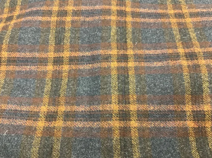 Dark Brown and Navy plaid