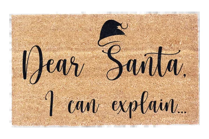 Dear Santa, I Can Explain..