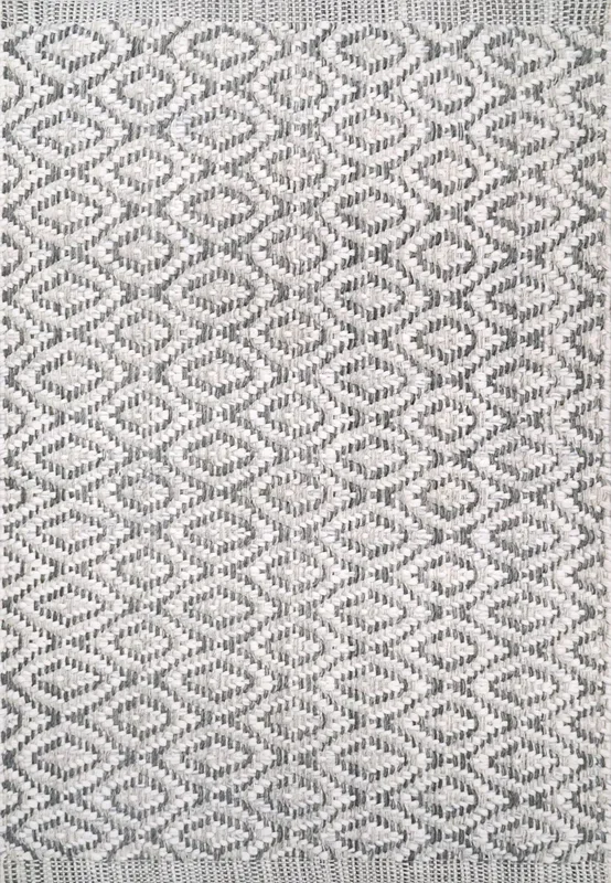 Dynamic Rugs Allegra 2987 Grey Ivory Denim Modern Handmade Rug