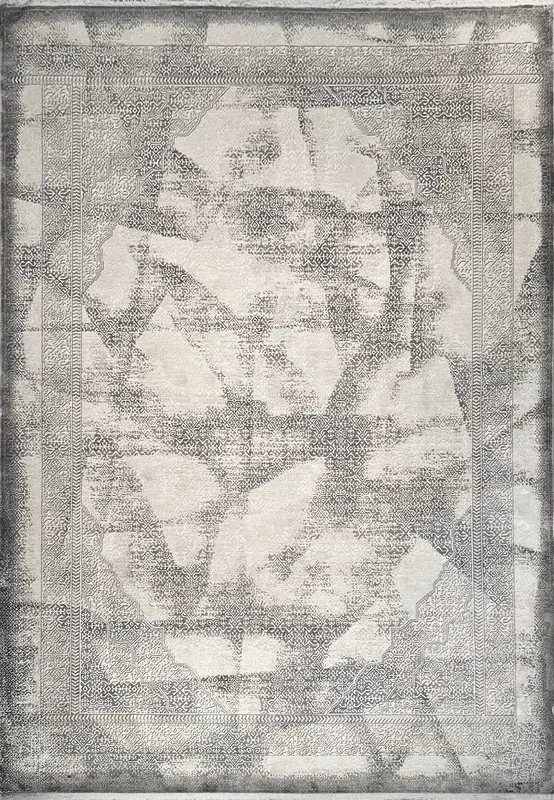 Dynamic Rugs Ruby 2189 Grey Ivory Modern Machine-Made Rug