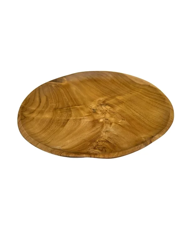 Eclectic Home Accent Teak Plate 2902 Natural Decor Furniture