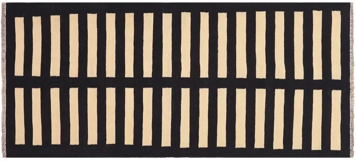 Eclectic Turkish Kilim Lauren Hand-Woven Wool Runner – 2’5” x 5’10”