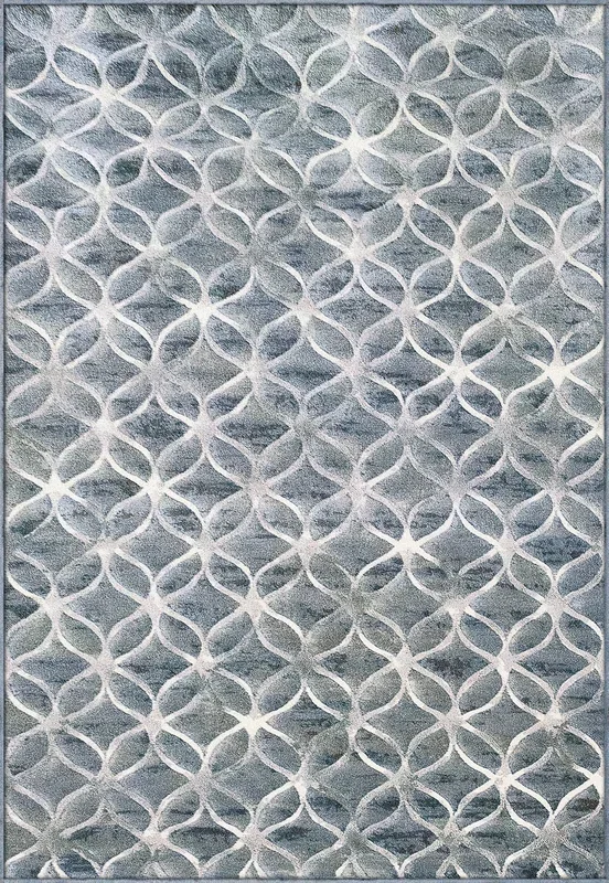 Eclipse 63396-5666 Blue Rug