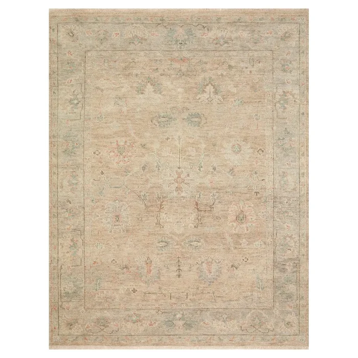 Elaina Collection Hand-knotted Area Rug #HEL05BEMLLL