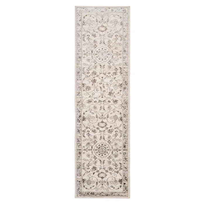 Elegant Floral Border Runner – Eshana