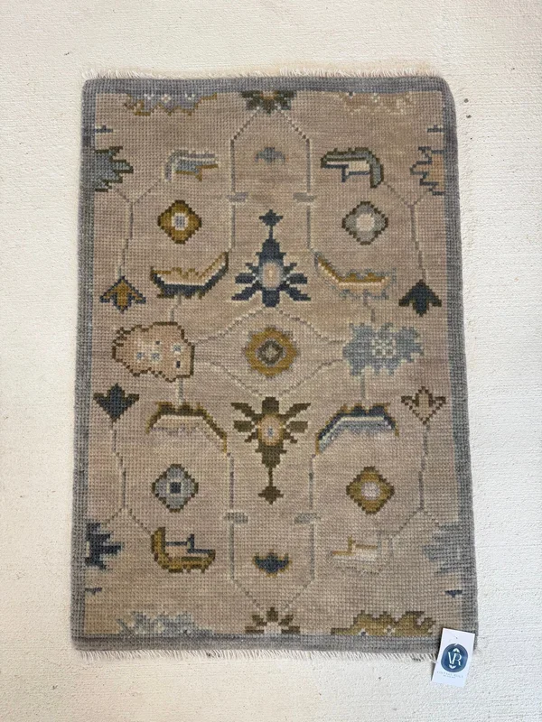 Emerson Green Modern Oushak Mini Rug | In Stock