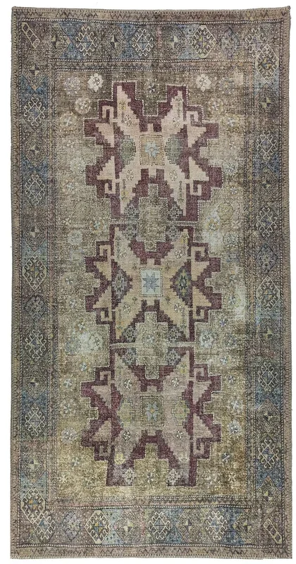 Fedra Turkish Beige Yellow Red Rug