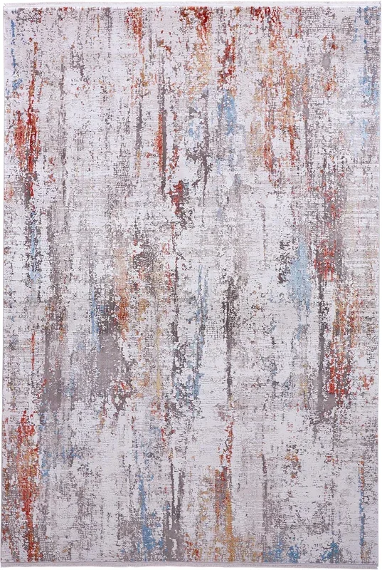 Feizy Cadiz 3903F Ivory Multi Modern/Industrial/Luxury & Gla Machine Woven