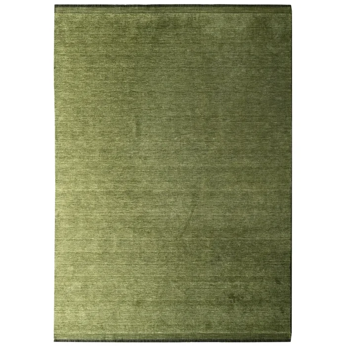 Fern Green Hand-Knotted Pure Wool Rug