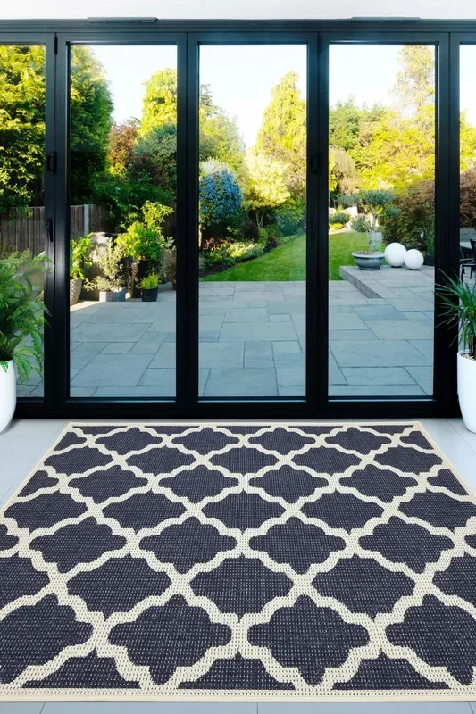 FLATWEAVE GEL l Trellis Navy