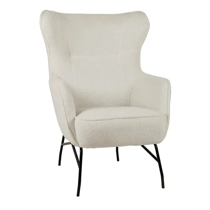 Franky Accent Chair Cream Boucle