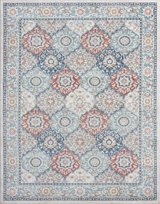Garden-GRD65 Cut Pile Synthetic Blend Indoor Area Rug by Tayse Rugs